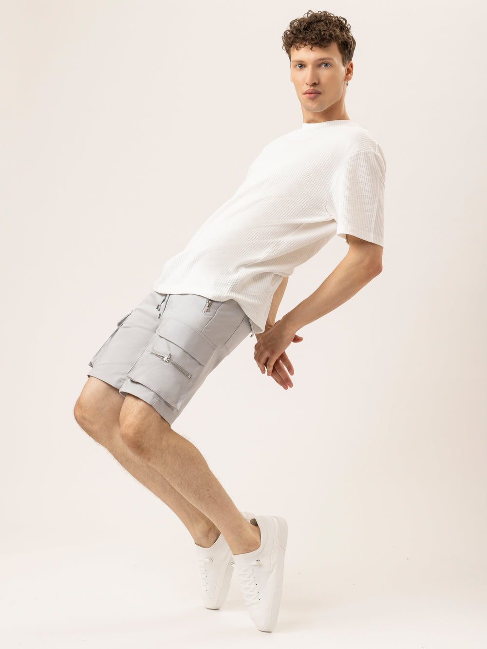 T-SHIRT OVER SIZE Cream / XXS