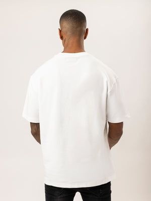T-SHIRT OVER SIZE Cream / XXS