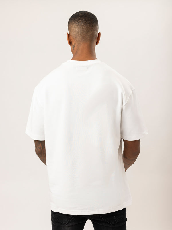 T-SHIRT OVER SIZE Cream / XXS