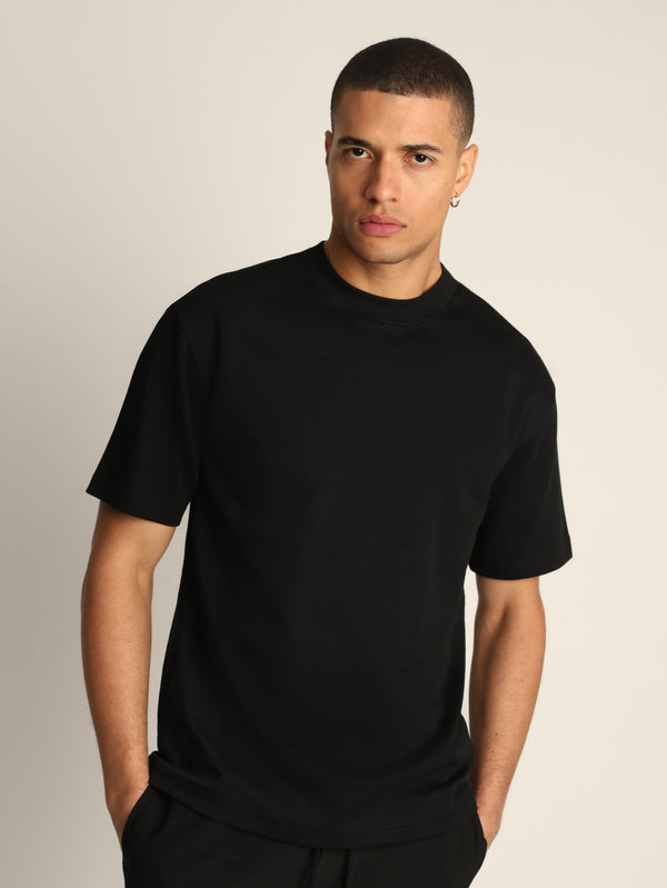 T-SHIRT OVER SIZE Black / XXS