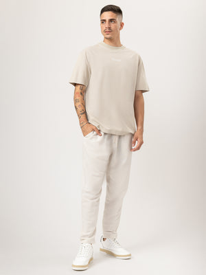 T-SHIRT OVER SIZE Stone / XXS