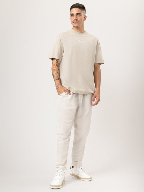 T-SHIRT OVER SIZE Stone / XXS