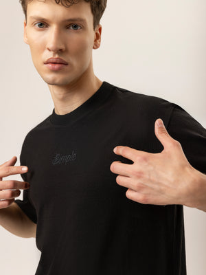 T-SHIRT OVER SIZE Black / XXS