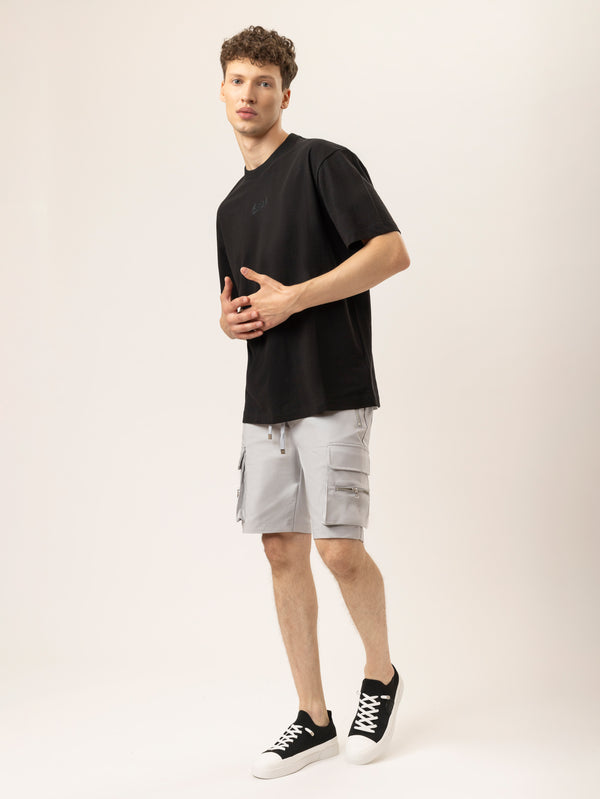 T-SHIRT OVER SIZE Black / XXS