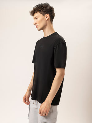 T-SHIRT OVER SIZE Black / XXS
