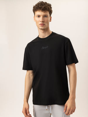 T-SHIRT OVER SIZE Black / XXS