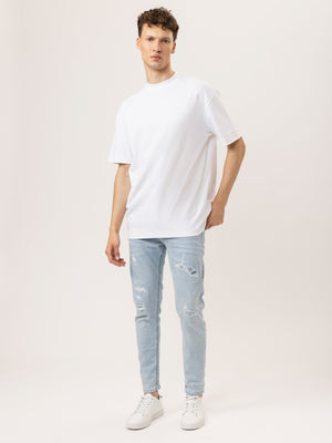 T-SHIRT OVER SIZE White / XXS