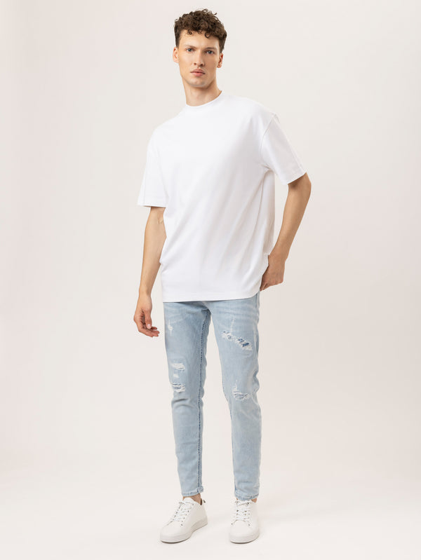 T-SHIRT OVER SIZE White / XXS