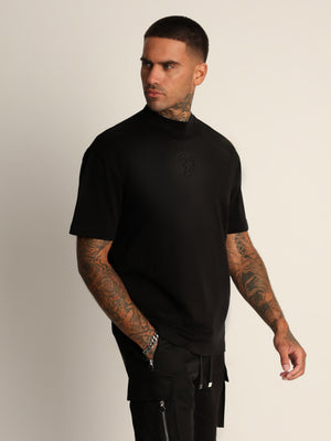 T-SHIRT OVER SIZE Black / XXS
