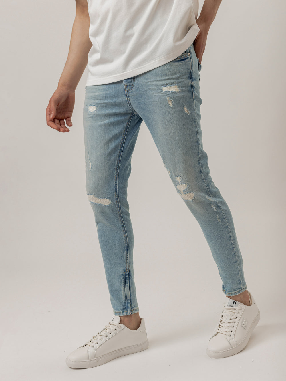 FASHION JEANS Light Blue / 38