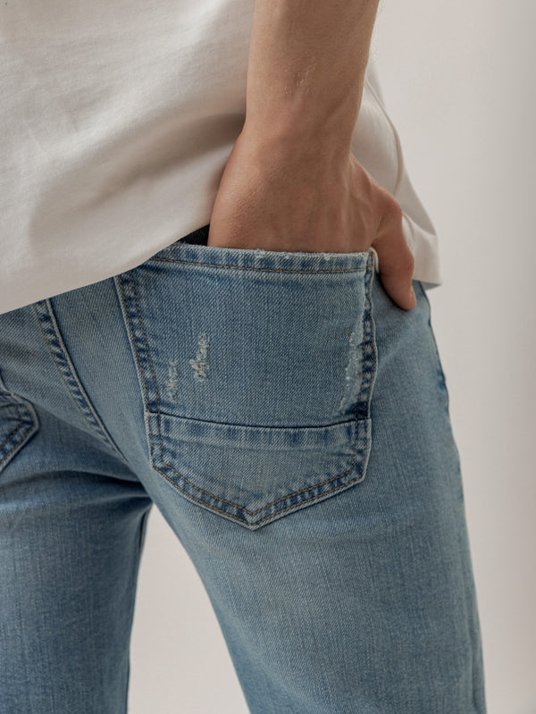 FASHION JEANS Light Blue / 38