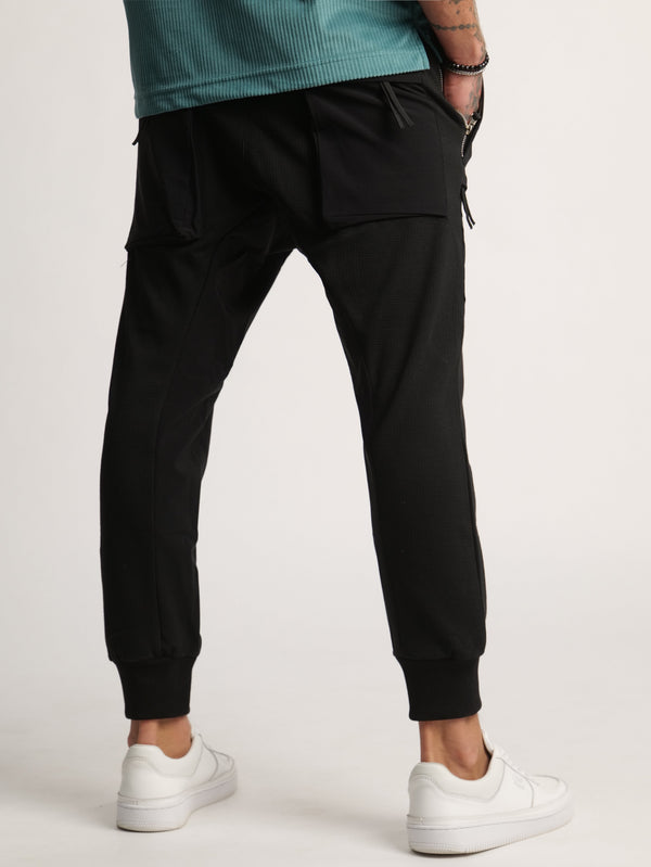 CARGO PANTS Black / 46