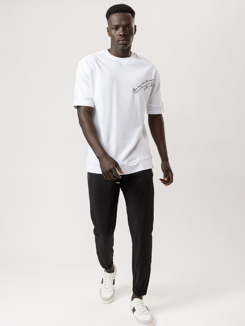 WOVEN PANTS Gray / 46