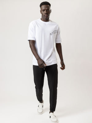 WOVEN PANTS Black / 46