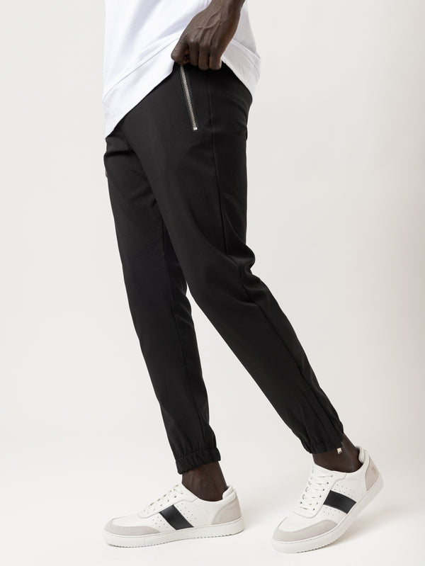 WOVEN PANTS Black / 46