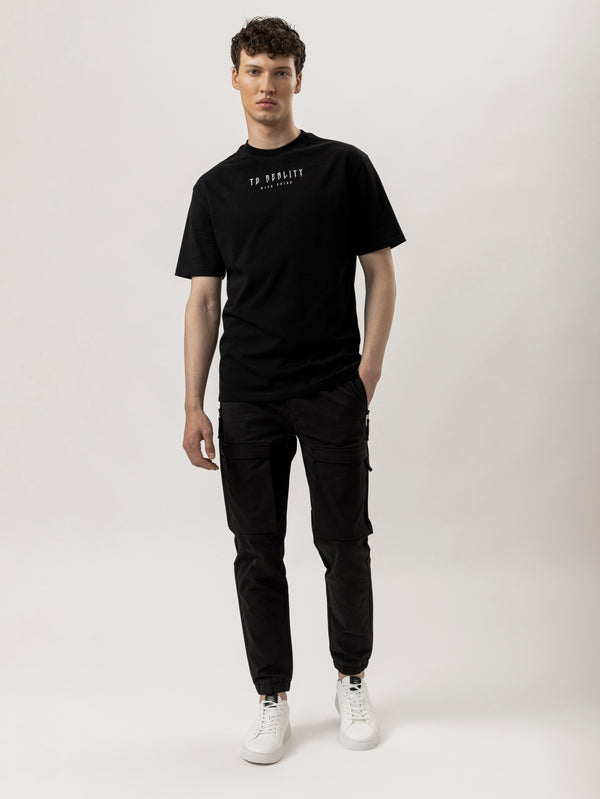 CARGO PANTS Black / 46