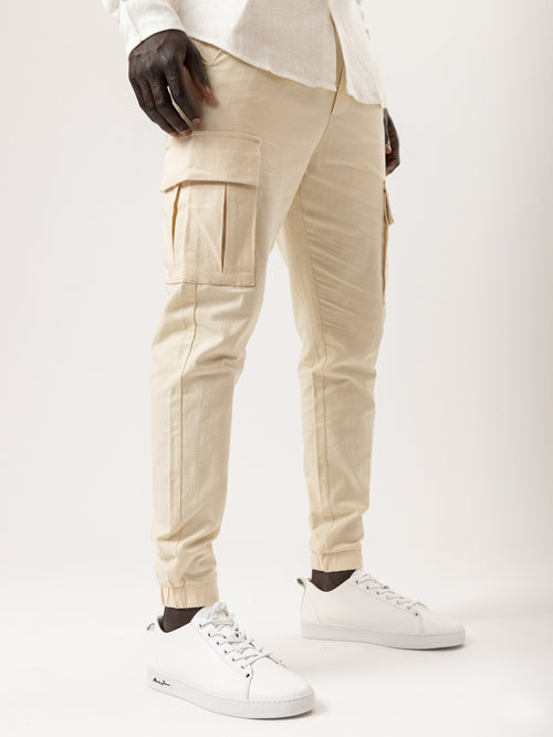 CARGO PANTS Beige / 46
