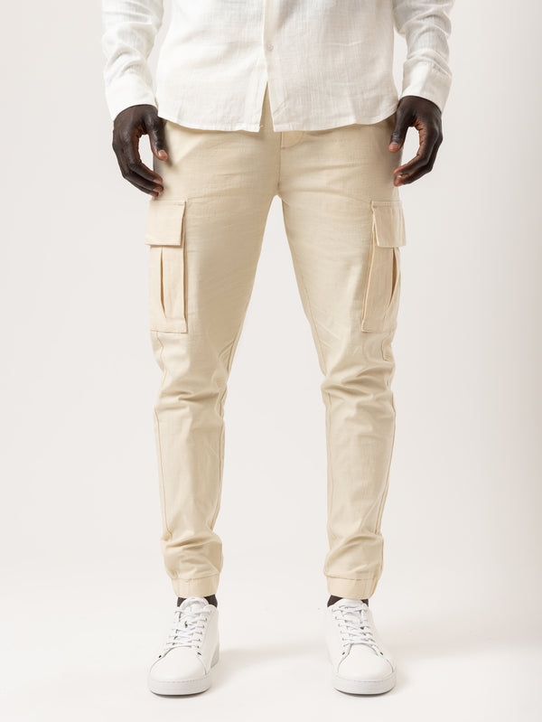 CARGO PANTS Beige / 46