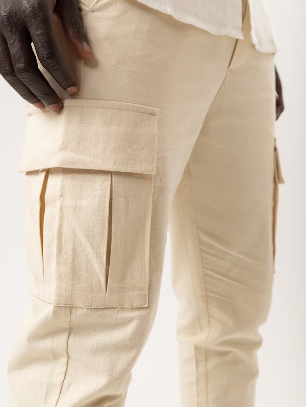 CARGO PANTS Beige / 46