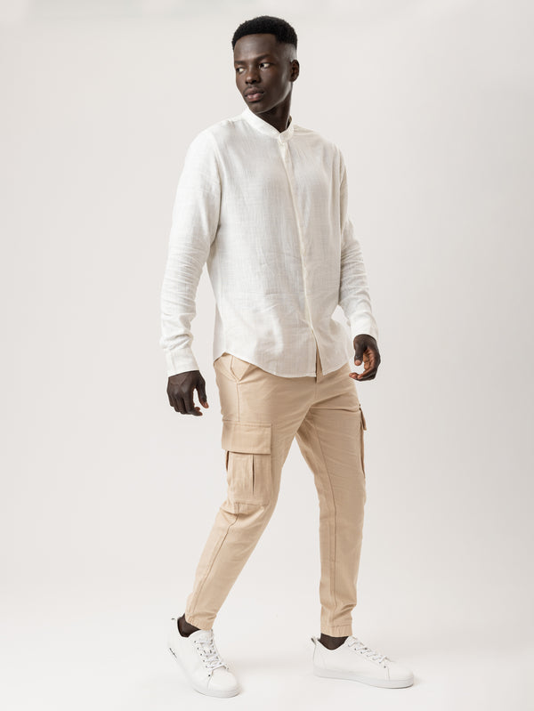 CARGO PANTS Stone / 46