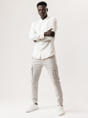 CARGO PANTS Light Gray / 46