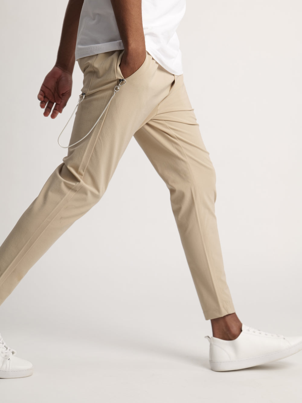 WOVEN PANTS Camel / 46