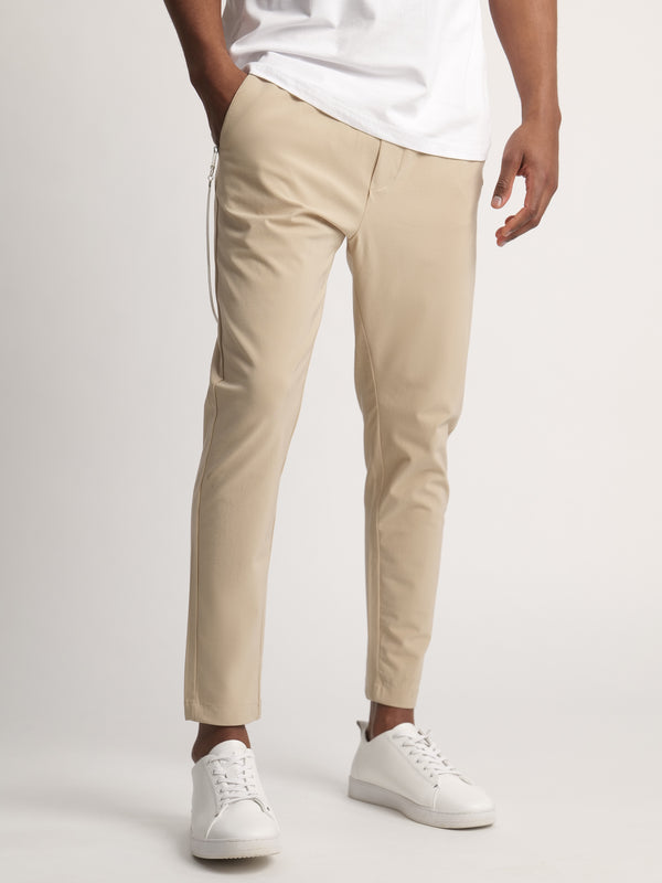 WOVEN PANTS Camel / 46
