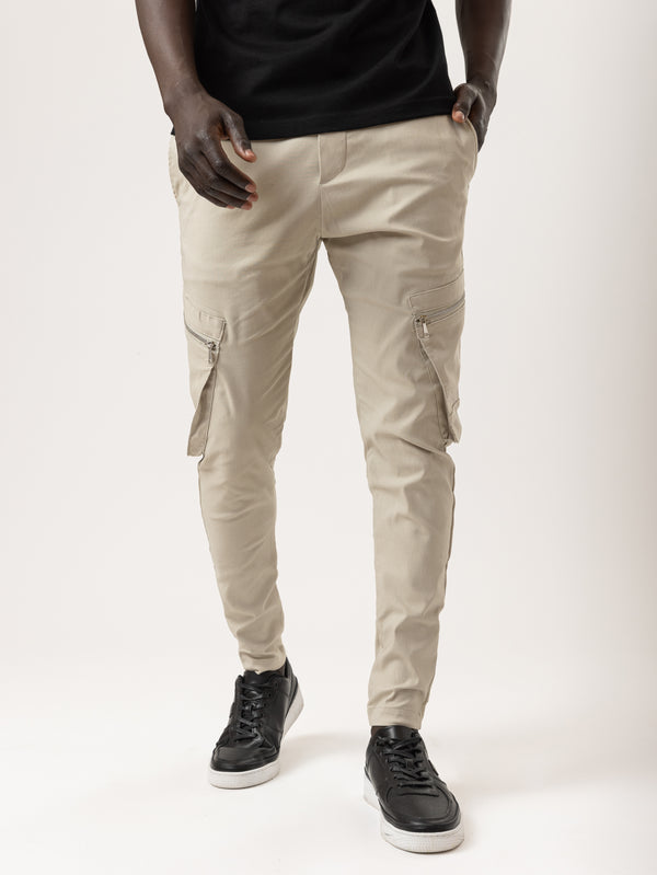 CARGO PANTS Stone / 46