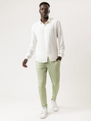 WOVEN PANTS Mint / 46