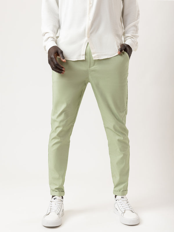 WOVEN PANTS Mint / 46
