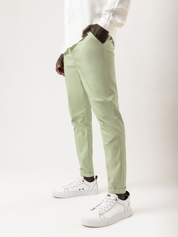 WOVEN PANTS Mint / 46