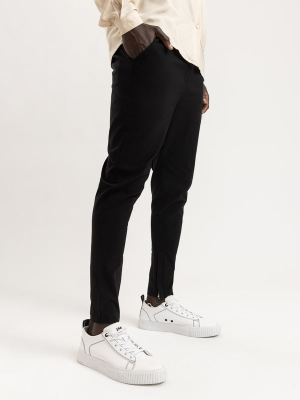 WOVEN PANTS Black / 46