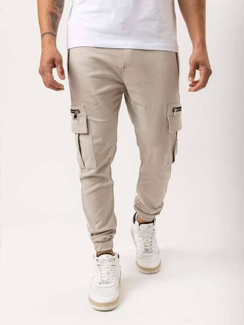 CARGO PANTS Stone / 46