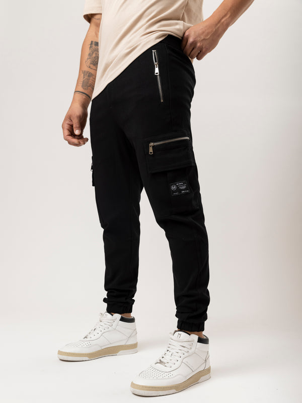 CARGO PANTS Black / 46