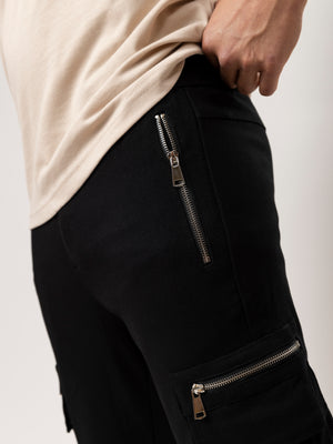 CARGO PANTS Black / 46