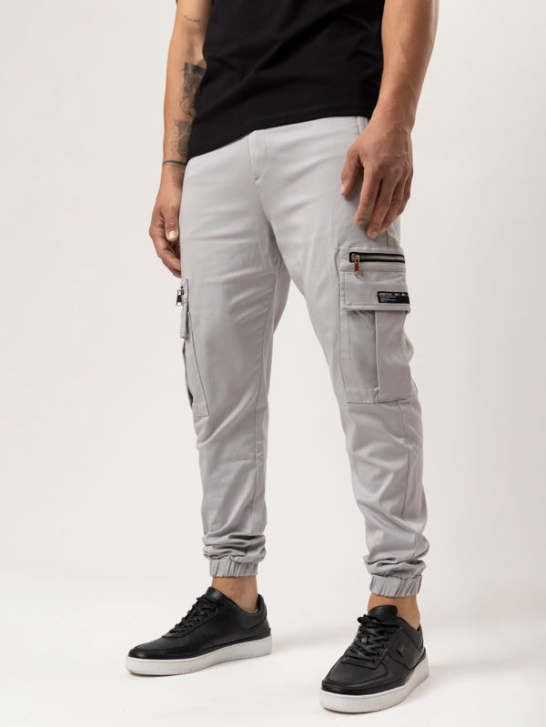 CARGO PANTS Light Gray / 46