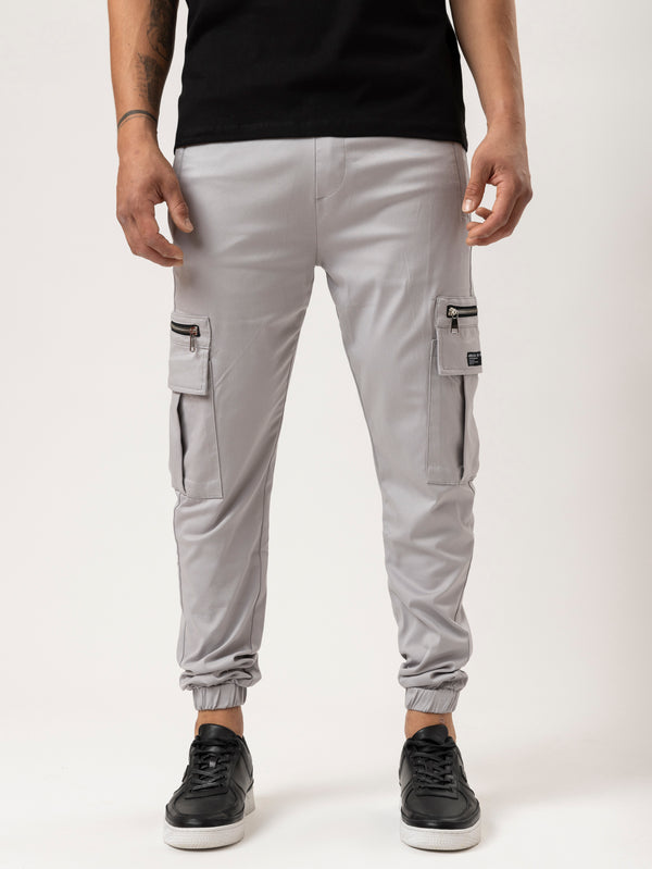 CARGO PANTS Light Gray / 46