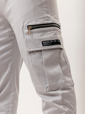 CARGO PANTS Light Gray / 46