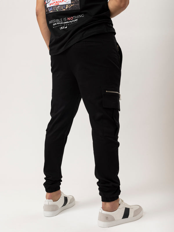 CARGO PANTS Black / 46