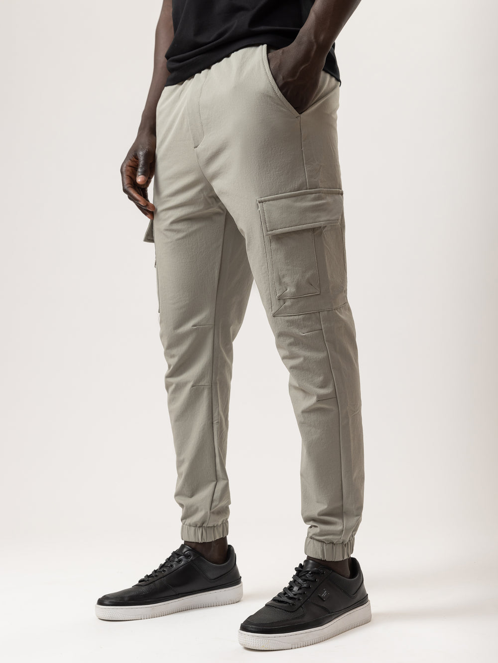 CARGO PANTS Light Gray / 46