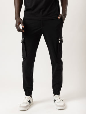 CARGO PANTS Black / 46