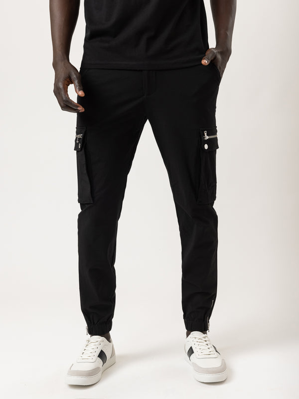 CARGO PANTS Black / 46