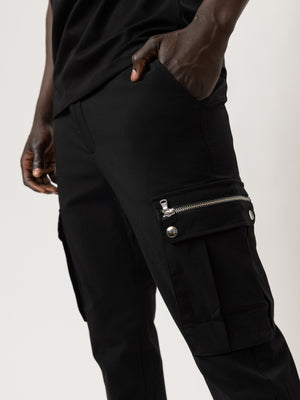 CARGO PANTS Black / 46