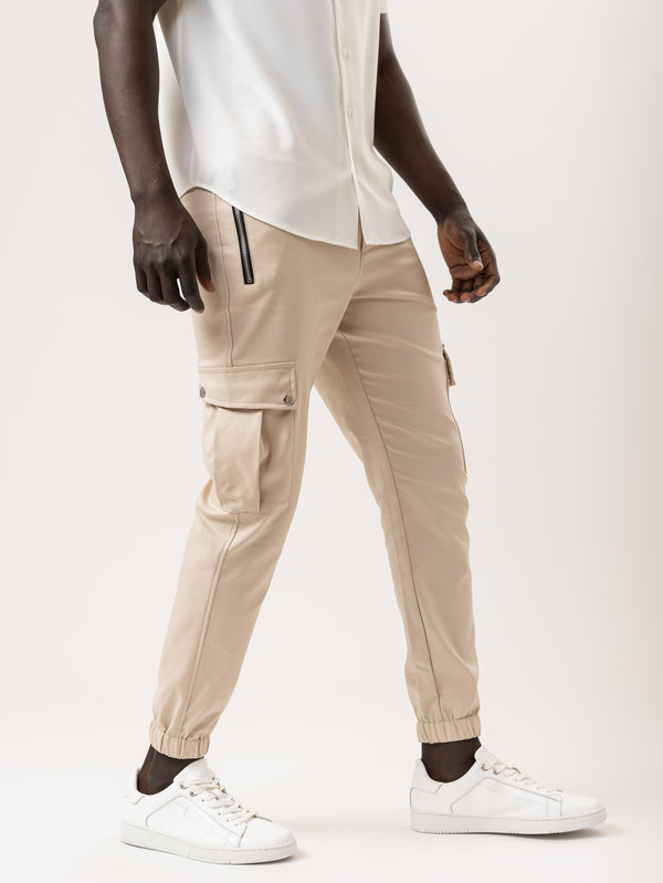 CARGO PANTS Stone / 46