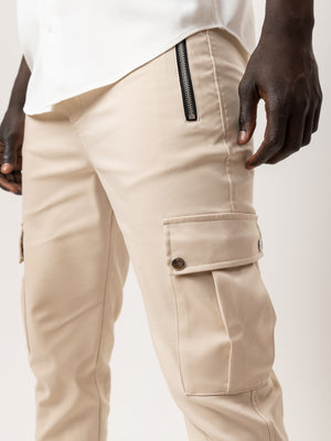 CARGO PANTS Stone / 46