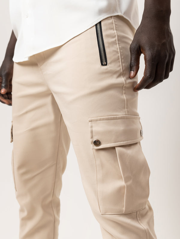 CARGO PANTS Stone / 46
