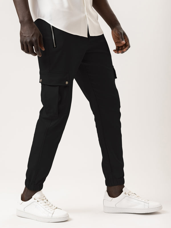 CARGO PANTS Black / 46