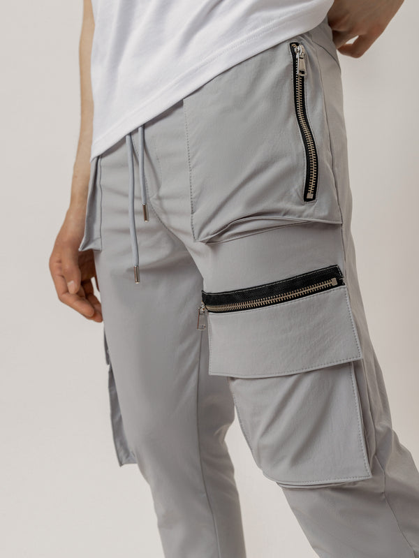CARGO PANTS Light Gray / 46