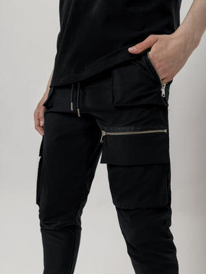 CARGO PANTS Black / 46