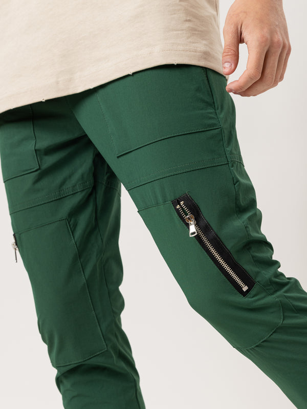 CARGO PANTS Bottle Green / 46